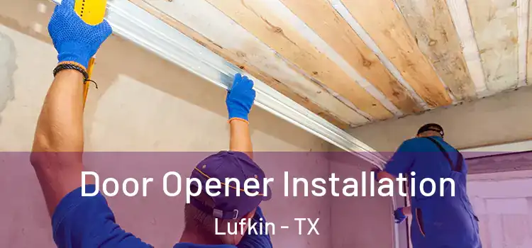 Door Opener Installation Lufkin - TX
